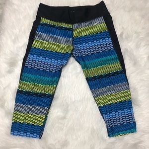 Nike Multicolor Print Capris
